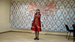 Изотова Елизавета. 12 лет, 3 класс. Русская народная песня "Субботея"