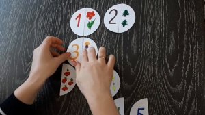 "Закрепляем счет в пределах 5" - дидактическое пособие