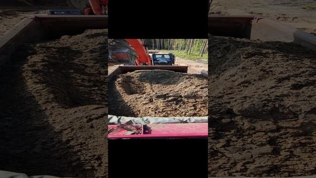 погрузка самосвала