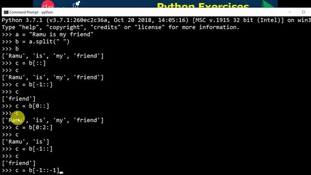 #25 Reverse words of given string | Python program