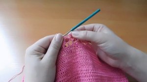 Кокетка для детского платья с фатином / Вяжем Крючком / Часть 2