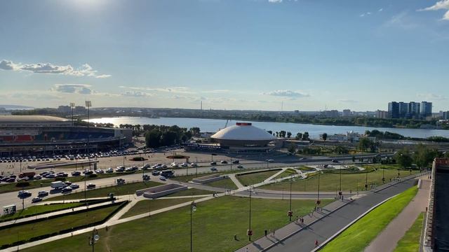 Смотровая площадка в Кремле с видом на Мечеть