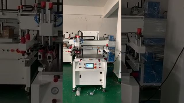 flatbed screen printer,printing size 400*600mm, screen printing machine