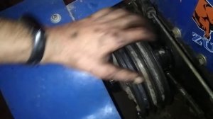 Поздовжній люфт вала КПП мотоблок Зубр.