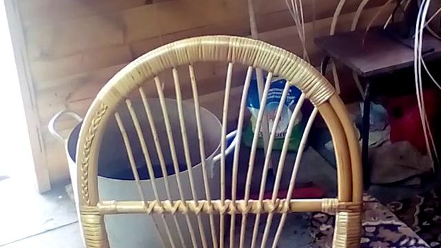 Стулья. Часть 7 . Устанавливаем косичку смотреть онлайн