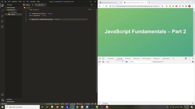22- How To Enable The Strict Mode in JavaScript | JavaScript Tutorial | JavaScript for Beginners