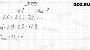 № 719 - Алгебра 9 класс Мерзляк