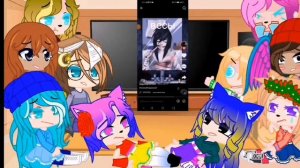 реакция моих друзей на тт знаки зодиака gacha club react to tik tok zz.