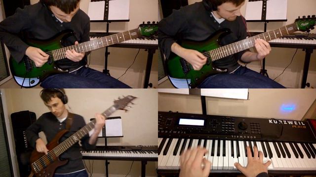 BABYMETAL - ヘドバンギャー！！[ Headbanger!!!!! ] ( Guitar, Bass and Keyboard Cover) смотреть онлайн