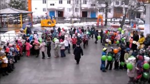 флешмоб к юбилею детского сада