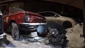 Домкрат из камеры.
