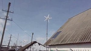 работа солнечной панели и ветряка на грид инвертор 500 ватт