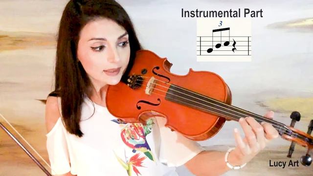 #Tutorial Et si tu nexistais pas #violin with #sheetmusic Lucy Art смотреть онлайн