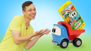 Мультики про машинки и Грузовичок Лева. Машинки и Щенячий Патруль ищут камни! Видео для детей