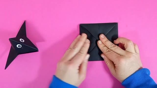 Оригами Ворона | Как сделать птичку из бумаги смотреть онлайн