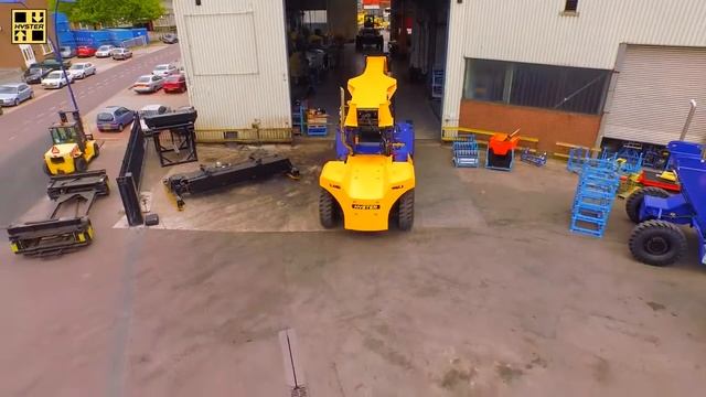 Сборка и установка мачт на ричстакеры и контейнерные перегружатели Hyster.