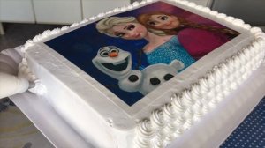 Bolo Frozen - Elsa & Ana