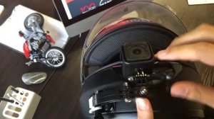 Как прикрепить экшн-камеру на шлем на подбородок? Лучшее крепление для мотопутешественников