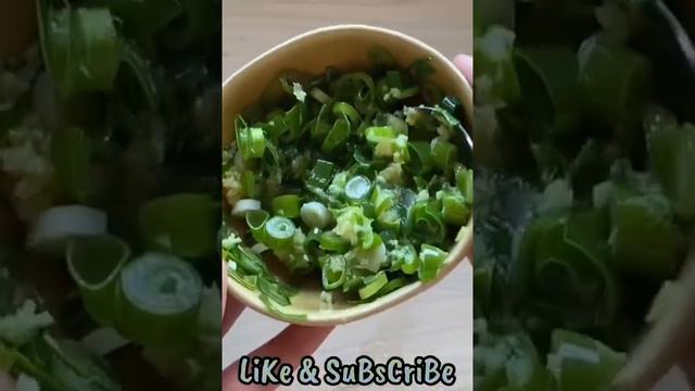 Ginger & Spring Onion Sauce | 3 Ingredient #tiktok #easyrecipe