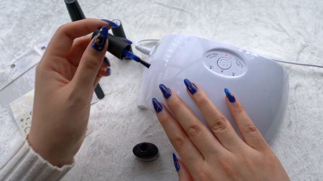 Easy Nail Art with Stickers | Night Sky-Inspired Nails смотреть онлайн