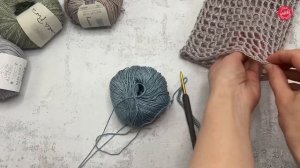 ТОП СЕТКА - вяжем трендовый топ с длинными рукавами, вязание крючком