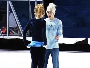 Девятый этап. Мария Кожевникова, Алексей Ягудин. Т.... Лед и пламень. Фрагмент выпуска от 14.11.2010