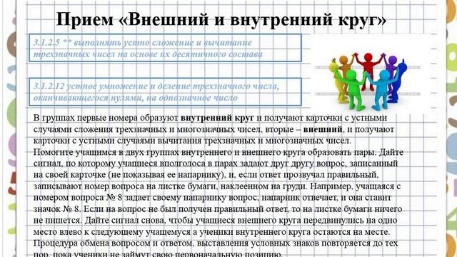 Математика 3 - класс, 2 - четверть