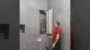 скрытый люк под плитку , 120 ×50 см