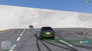 Mercedes-Benz w204 C63 brabus vs Vaz-21099 в дрег гонке гта 5 GTA 5,