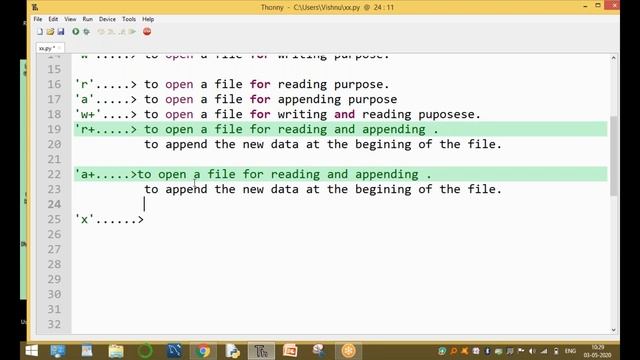 Open Function in Python | Python File Operations | Python tutorials for beginners