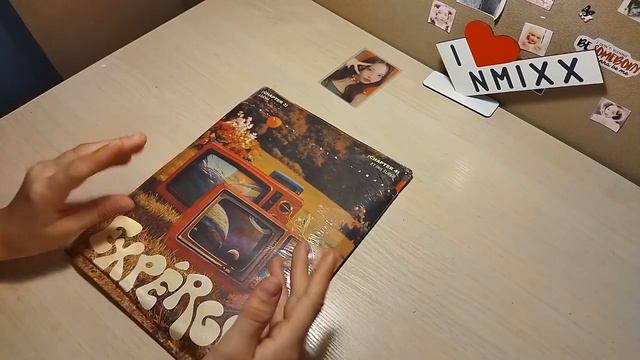 Распаковка альбомов Nmixx expergo entwurf  linemi