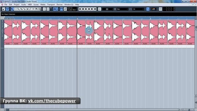 Уроки Cubase PRO. Редактор Аудио ч6 (Hitpoints P1) (Cubase Tutorial PRO 18)