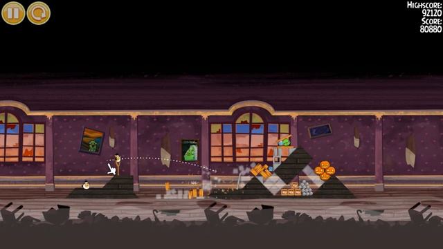 Angry Birds Seasons Haunted Hogs 1-15 Walkthrough 3-Star Highscore Haunted Hogs 1-15 смотреть онлайн