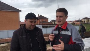 Укладка плит перекрытия на фундамент / Бетонный погреб / Тюмень / Стабилис