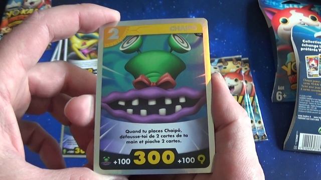 YO-KAI WATCH - ouverture de 5 boosters