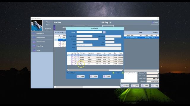 Point of sale C# and SQlite #pointofsale #sql #sqlite3 #visualstudio