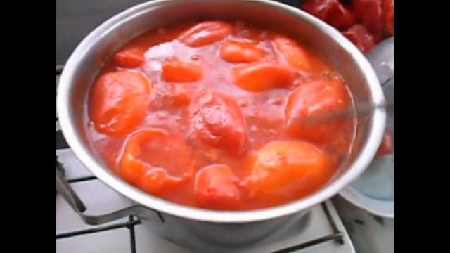 Консервированный перец в томате,который можно фаршировать зимой! смотреть онлайн