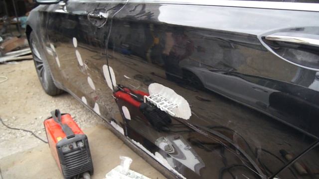 рихтовка алюминия BMW 7 вроде как небольшой ремонт смотреть онлайн