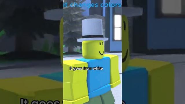 IMPOSSIBLE color changing roblox hat #Roblox