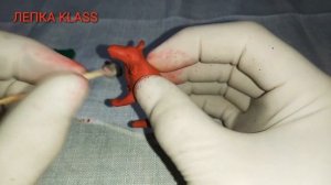 Корова из пластилина!!!