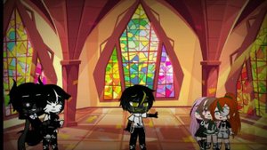 бенди и чернильная машина против фанаток 1 часть гача клуб