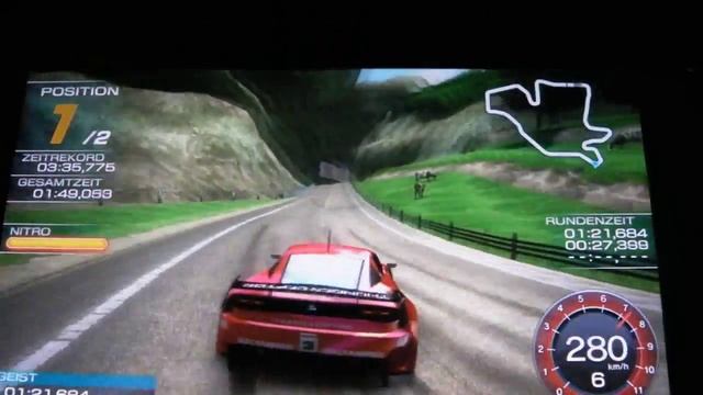 Ridge Racer *PS VITA* Gameplay German Commentary смотреть онлайн