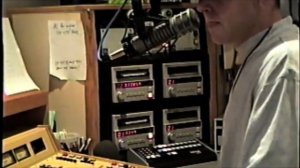 Howard Perl on the air at Cleveland's Number One Hit Music Station Jammin' 92.3 WZJM