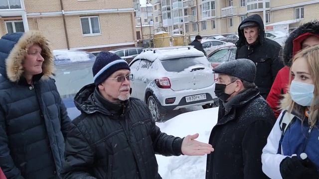 Жители мкр. Южный против продолжения Ириновского проспекта во Всеволожск. смотреть онлайн