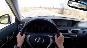2014 Lexus GS 350 - Краткий обзор и тест драйв от первого лица.