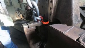 Производство якорных цепей. Как изготавливают цепи больших калибров на Заводе "Красный Пресс".