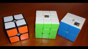 Unboxing №23 MF3RS2 3x3x3, MF2 Frosted 2x2x2, GuanPo V2 2x2x2. Обзор головоломок