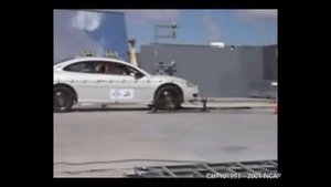 2000-2005 Dodge Stratus Coupe / Chrysler Sebring Coupe NHTSA Full-Overlap Frontal Crash Test