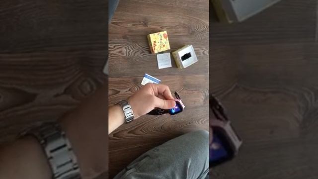 Видео о том как вставить сим карту в детские смарт часы