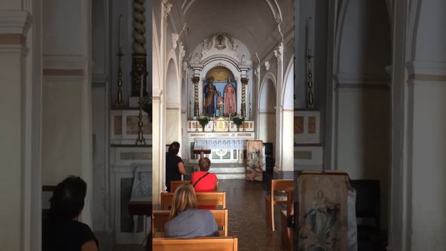 2018. Tropea. Santa María dell ‘ Isola. Preghiera